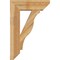 Ekena Millwork Funston Slat Rough Sawn Bracket, Western Red Cedar, 6"W x 24"D x 36"H BKT06X24X36FST06RWR - alternate 4